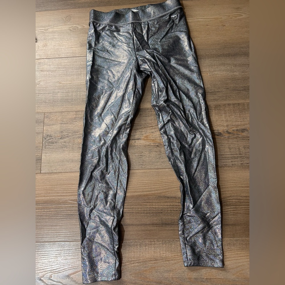 Shimmering Metallic Leggings